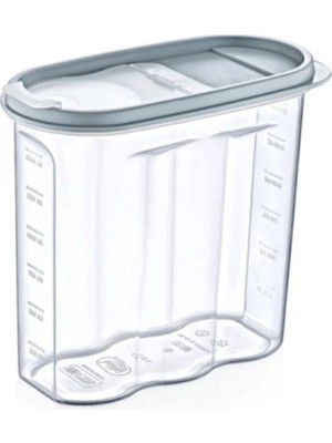 Mikasso Berry Erzak Saklama Kabı 1,7 Lt Plastik