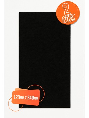 Mikasso 2 Ad Yapışkanlı Keçe Mobilya Masa Sandalye Parke Zemin Ayak Koruyucu Kaydırmaz Keçesi 120MM x 240MM