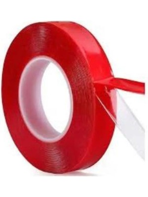 Mikasso Çift Taraflı Nano Teknolojili Vhb Süper Güçlü Bant Extra Güçlü Duvar Çerçeve Taşıyıcı 18MM 2 Metre