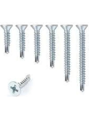 Mikasso Std 3,9X25 Yhb Matkap Uçlu Vida-2,5 cm Akıllı Vida (100 Adet)