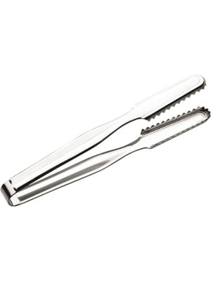 Mikasso Paslanmaz Çelik Lüx Buz Maşası Paslanmaz Çelik Gümüş