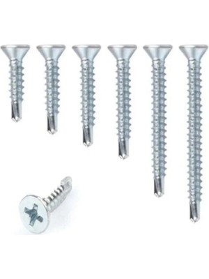 Mikasso 3,9X13 Havşa Başlı Matkap Uçlu Akıllı Vida Yhb 100 Adet