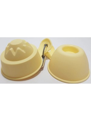 Mikasso Pilav&tatlı Kalıbı CAP:10CM Yuk:7cm-Sarı Plastik