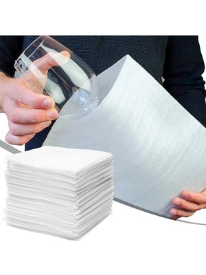 Mikasso Hava Kabarcıklı Köpük, Kırılma Riski Olan Ürünleri Koruma ve Taşınma Malzeme Torbası 15CMX20CM 10'lu