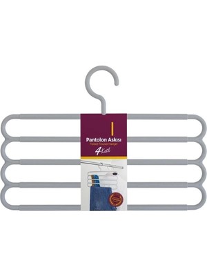 Mikasso Decobella Pantolon Askısı Renkli Dolap Askısı Askı Askılık By Plastik Mavi