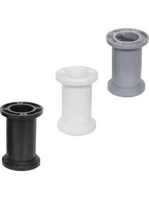 Mikasso 12CM Jumbo Ayarlı Ayak Plastik Koltuk-Çekyat-Dolap-Mobilya Ayakları Gri