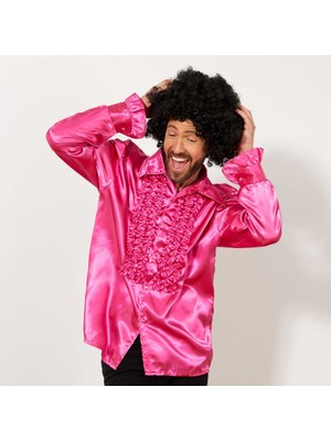 NessiWorld Siyah Renk Kıvırcık Afro Bonus Peruk