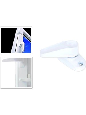 Mikasso Pvc Pencere Güvenlik Çocuk Bebek Kapı Emniyet Kilidi