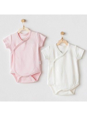 NessiWorld AC25643 2'li Zıbın Body Ekru Pembe