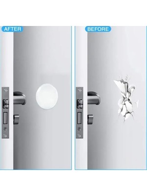 NessiWorld Şeffaf  Silikon Mobilya ve Kapı Durdurucu Darbe Pedi 6 Lı