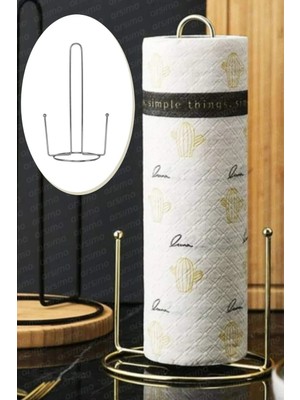 Mikasso Dikey Kağıt Havluluk Masaüstü Tezgah Üstü Paslanmaz Metal