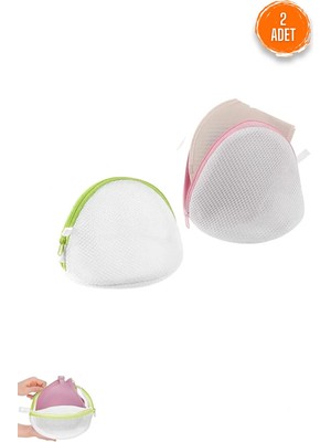 Mikasso 2 Adet Fermuarlı Sütyen Koruyucu File Dayanıklı Iç Çamaşırı Yıkama Kabı Aparatı Bavul Organizer Tr