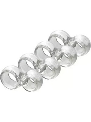 Mikasso Şeffaf Kapı Pencere Kolu Stoperi Tamponu 20 Ad.