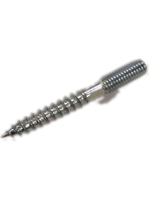 Mikasso Masa Sehpa Ayak Aparatı Için Bağlantı Vidası M8 x 60 (4 Adet) Gri