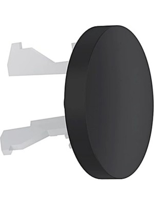 Mikasso YT315 Üniversal Seramik Lavabo Su Taşma Delik Yüzüğü Mat Siyah