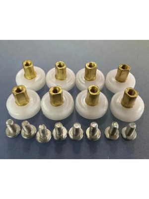 Mikasso Bella Pleksi Duşakabin Tekerleği 8'li