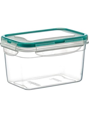 Mikasso Freshbox Derin Saklama Kabı Kolay Kapak 20 x 12 x 12,5 cm 2,4 Lt LC-230 Plastik Turuncu