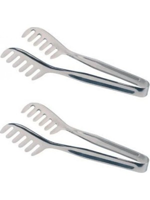 Mikasso Maşa Makarna 22 Cm. Çelik Beyaz