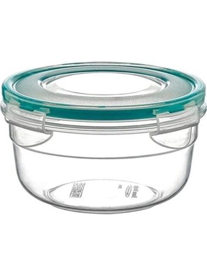 Mikasso 3'lü Yuvarlak Saklama Kabı | Küçük Boy LC-410 Plastik Turuncu