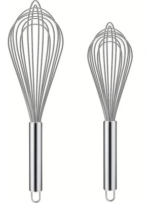 Mikasso Paslanmaz Çelik Tel Çırpıcı, Karıştırıcı, Mutfak El Mikseri Paslanmaz Çelik