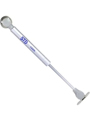 Mikasso 100N Dolap Amortisörü Gazlı Piston Kapak Hidroliği 27 cm Gri