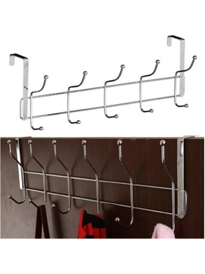 Mikasso Lüx Kapı Arkası Askılık Amerikan Kapı Askısı Metal Çok Renkli