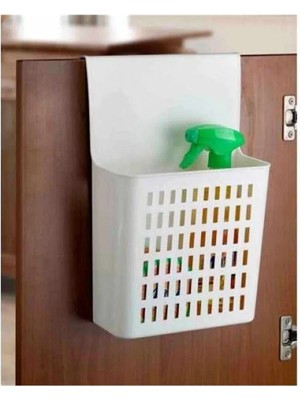 Mikasso Asılabilir Dolap Içi Düzenleyici Sepet, Askılı Sepet Plastik Beyaz Tr