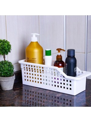 Mikasso Düzenleyici Sepet Organizer Buzdolabı Içi Mutfak Banyo Düzenleyici Sepet 3 Adet Plastik Tr
