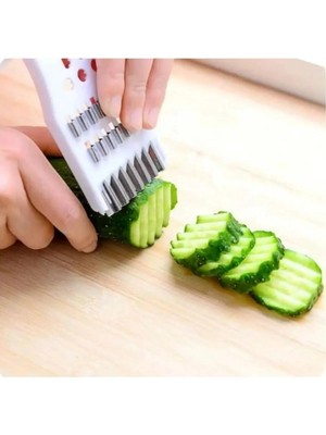 Mikasso Lider Magnesia Çok Amaçlı Soyacak Sebze Meyve Doğrayıcı Mavi