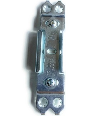 Mikasso Sağlam Yapı Pvc Balkon Ayarlı Kilit Karşılığı Kısa Demir