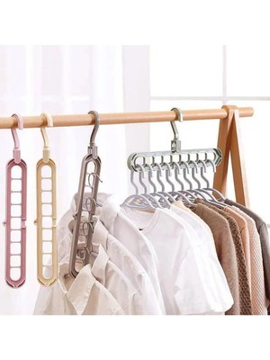 Mikasso Çok Fonksiyonlu Sihirli Askı Plastik Beyaz