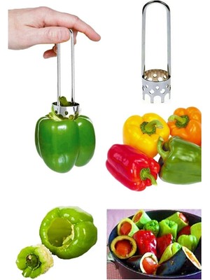 Mikasso Biberoy Pratik Dolma Biber Oyma Kabak Oyacağıı Aparatı (35) Belirtilmemiş