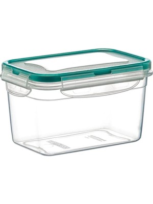 Mikasso Freshbox Derin Saklama Kabı Kolay Kapak 16 x 10 x 9,5 cm 1,3 Lt Plastik Beyaz