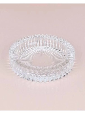 Mikasso Kristal Cam Küllük Cam Çok Renkli Yuvarlak