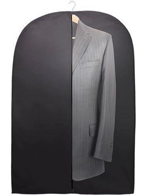 Mikasso Ceket Gömlek Takım Elbise Kılıfı Fermuarlı Kir Toz Koruyucu Kılıf Kumaş Gri