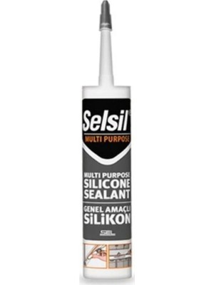 Mikasso Selsil Silikon 280GR Şeffaf