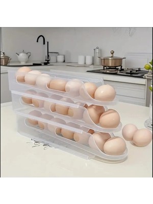 Mikasso Yumurta Rafı Plastik Beyaz Tr