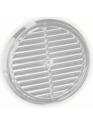 Mikasso Doğalgaz Havalandırma Cam Menfezi Plastik Şeffaf (2 Adet)