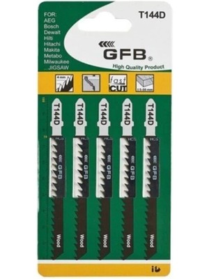 Mikasso Ahşap Dekubaj Testere Ağzı 5'li Paket