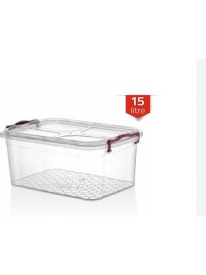 Mikasso 15 Litre Kiler Saklama Kabı Plastik