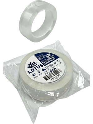 Mikasso Şeffaf Su Sızdırmaz Bant 5M*30MM Mutfak Evyes Duşakabin Kenarıi Ankestra Ocak Kenarları Çift Taraflı