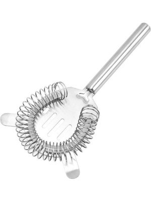 Mikasso Çelik Kokteyl Bar Süzgeci Buz Filtresi CIN506 Çelik