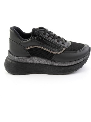 Bambi Siyah  Kadın Sneaker K01709060409