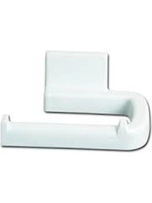 Mikasso Plastik Wc Tuvalet Kağıtlığı Plastik Beyaz