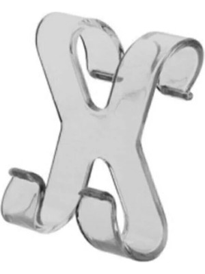 Mikasso Hang It Çekmece Askısı Plastik Beyaz