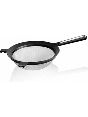 Mikasso 22 cm Tencereye Takılabilen Ince Tel Süzgeç - Un Eleği ve Kevgir Paslanmaz Çelik