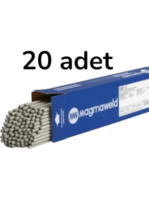 Mikasso Magmaweld 2,5 mm Kaynak Elektrodu – 20’li Mini Usta Paketi | Güçlü Ark, Kolay Tutuş