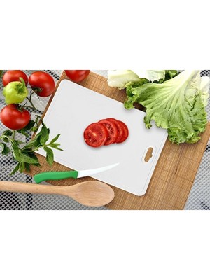 Mikasso Esnek Kesim Panosu - Bükülebilir Kesim Matı - Plastik Ince Kesim Panosu Plastik Beyaz