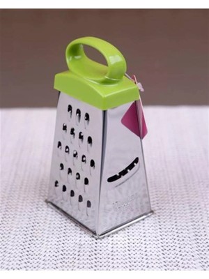 Mikasso 2 Adet Pratik 4 Fonksiyonlu Dörtgen Mutfak Rendesi Plastik