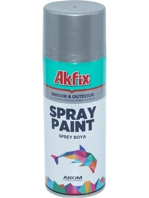 Mikasso Sprey Boya Silver Efect Chome Efect Gümüş Efect 400ML Gümüş